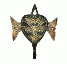 Bronze Vintage Angel Wings Type Hooks