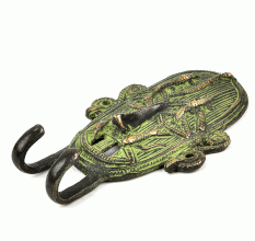 Bronze Face Mask Wall Hooks
