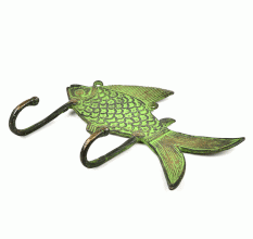 Bronze Fish Wall Hooks