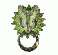 Bronze Herngee Sheep Head Door Knocker