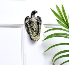 Brass Eagle Door Knocker with Patina Finish