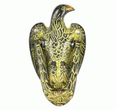 Brass Eagle Door Knocker with Patina Finish