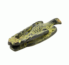Brass Eagle Door Knocker with Patina Finish