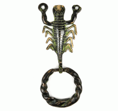 Scorpion Design Solid Brass Door Knocker