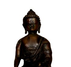 Brass Buddha (Ht-9 Inches)