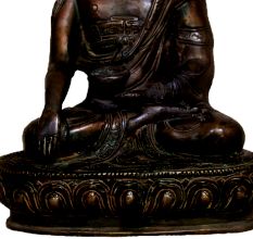 Brass Buddha (Ht-9 Inches)