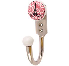 Pink Paris Eiffel Tower Hooks