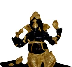 Brass Ganesha (Ht- 10.8 Inches)
