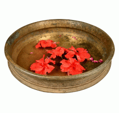 Bronze Urli - 19.5 Inches