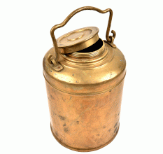 Handcrafted Bronze Kitchenware Milk Container