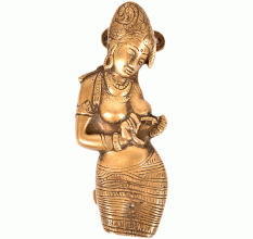 Bronze Lady Decorative Door Handle