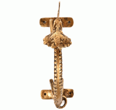 Dhokra Bronze Elephant Door Handle