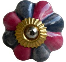 Pink Grey Knob