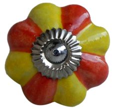 Yellow Orange Knob