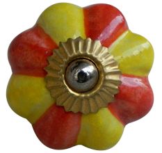 Yellow Orange Knob