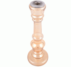 Contemporary Glass Pillar Candle Holders