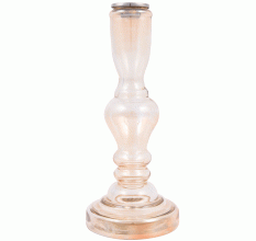 Glassy And Classy Glass Candle Holder