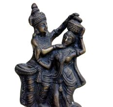 Brass Radha Krishna (Ht-7.5 Inches)