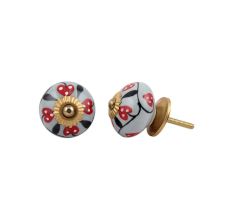 Red Heart Knob