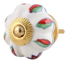 Plumeria Mystical Flower Knob