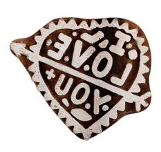 Set of 1 Piece New Wooden Printing Block