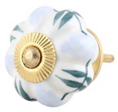 Light Blue Melon Knob