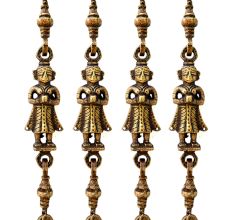 Elephant And Peacock Metal Swing Chain