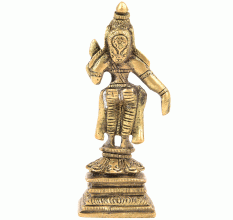 Bronze Standing Statue of Goddess Lakshmi