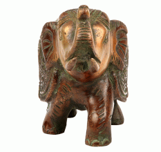 Indian Elephant Bronze Sculpture