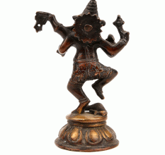 Ganesh Statue Holding Mango Tusk Water Noose