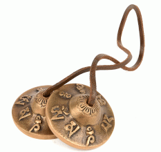 Religious Manjeera Made in Brass