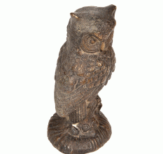 Owl Bronze Sculpture