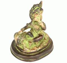 Baby Krishna Statue Brass Idol Hindu Art Sculpture