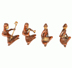 Ethnic Brass Musical Ladies 4 Pieces