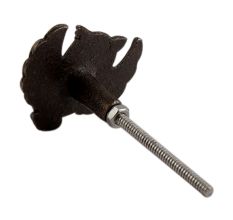 Antique Owl Fly Shape Metal Knobs