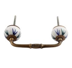 Shenandoah Grass Ceramic Bridge Handle