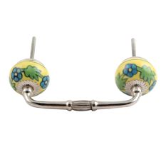 Forest Bouquet Ceramic Bridge Handle