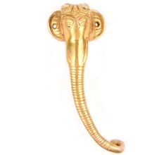 Handecor Trunk Ganesha Brass Door Handle