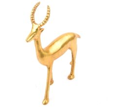 Vintage Brass Antelope Figurine