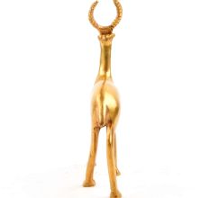Vintage Brass Antelope Figurine