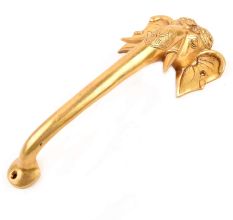 Brass Tuskar Ganesha Door Handle