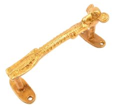 Brass Sheep Designed Door Handle
