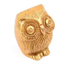 Brass Owl Detailed Figurine