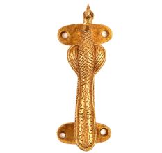 Brass Designer Peacock Door Handle
