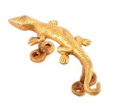 Brass Lizard Door Handles Pulls