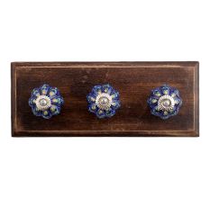 Natures Palette Ceramic Wooden Hooks