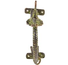 Elephant Door Handles with Patina
