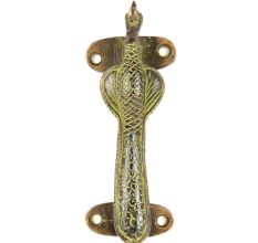Brass Bronze Peacock Door Handle