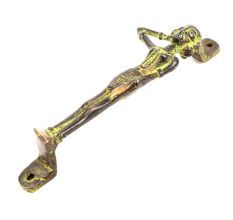 Bronze Tribal Female Figurine Door Handle