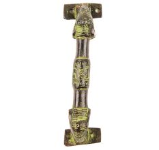 Black Bronze Tiger Design Door Handle